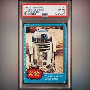 1977 Star Wars #3 The Little Droid Artoo-Detoo PSA 8 FRESHLY GRADED